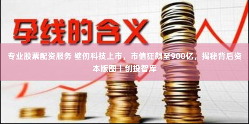 专业股票配资服务 壁仞科技上市，市值狂飙至900亿，揭秘背后资本版图丨创投智库