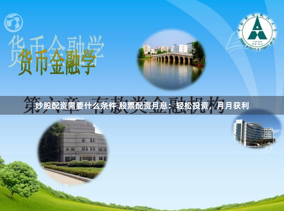 炒股配资需要什么条件 股票配资月息:轻松投资,月月获利